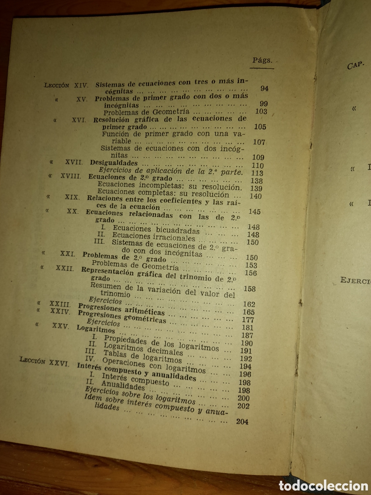 Libros de segunda mano de ciencias: EDICIONES BRUNOS ALGEBRA Y TRIGONOM&Eacute;TRIA 1958 - Foto 17