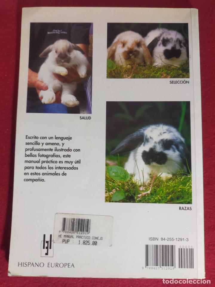 Libros de segunda mano: MANUAL PRACTICO DEL CONEJO ENANO - Foto 2