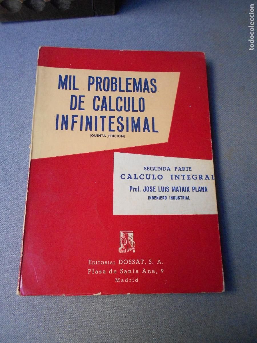 Libros de segunda mano de ciencias: MIL PROBLEMAS DE CALCULO INFINITESIMAL - Foto 1