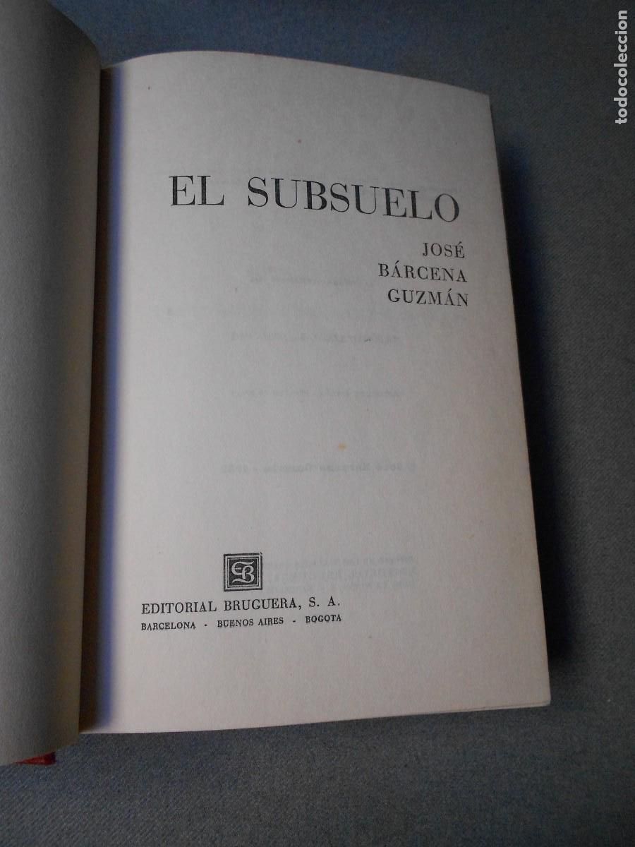 Libros de segunda mano: EL SUBSUELO - Foto 3