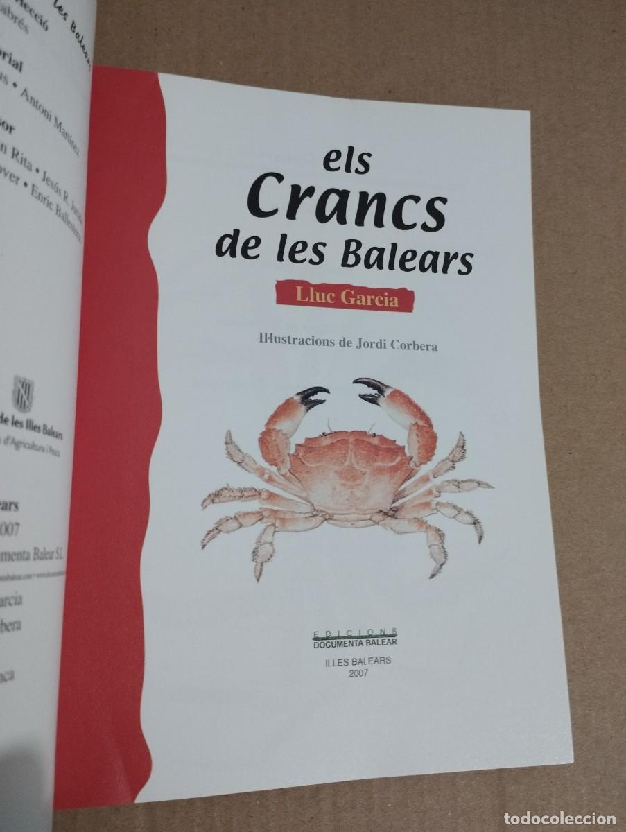 Libros de segunda mano: ELS CRANCS DE LES BALEARS (LLUC GARCIA) - Foto 2