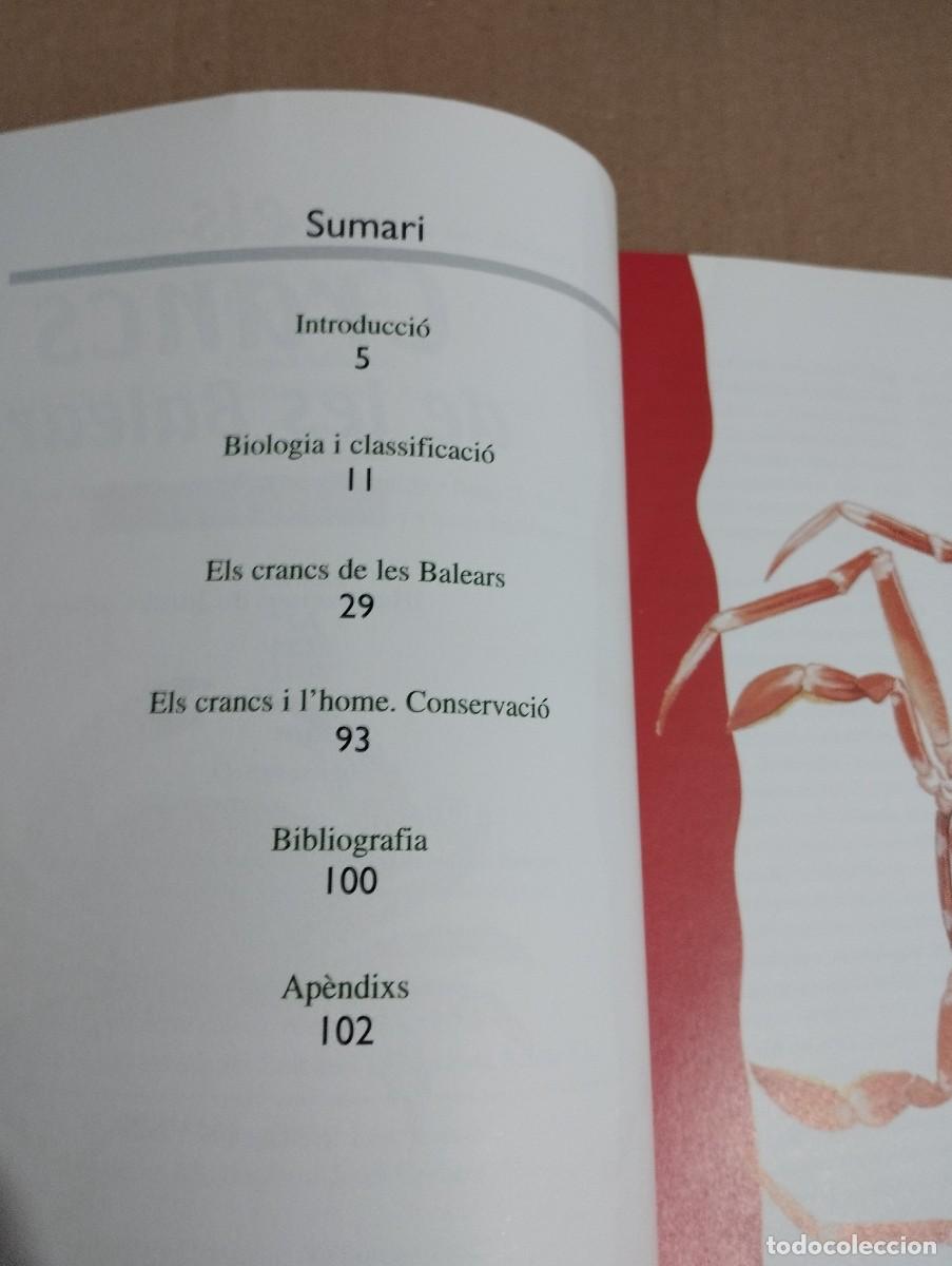 Libros de segunda mano: ELS CRANCS DE LES BALEARS (LLUC GARCIA) - Foto 3