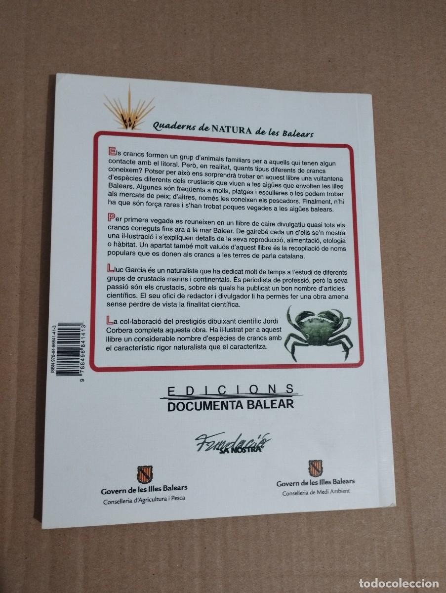 Libros de segunda mano: ELS CRANCS DE LES BALEARS (LLUC GARCIA) - Foto 12