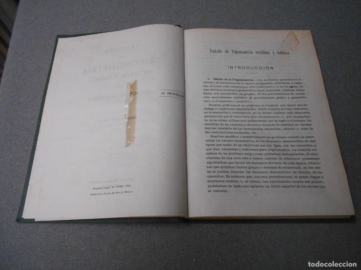 Libros de segunda mano de ciencias: METODO DE TRIGONOMETRIA - Foto 3