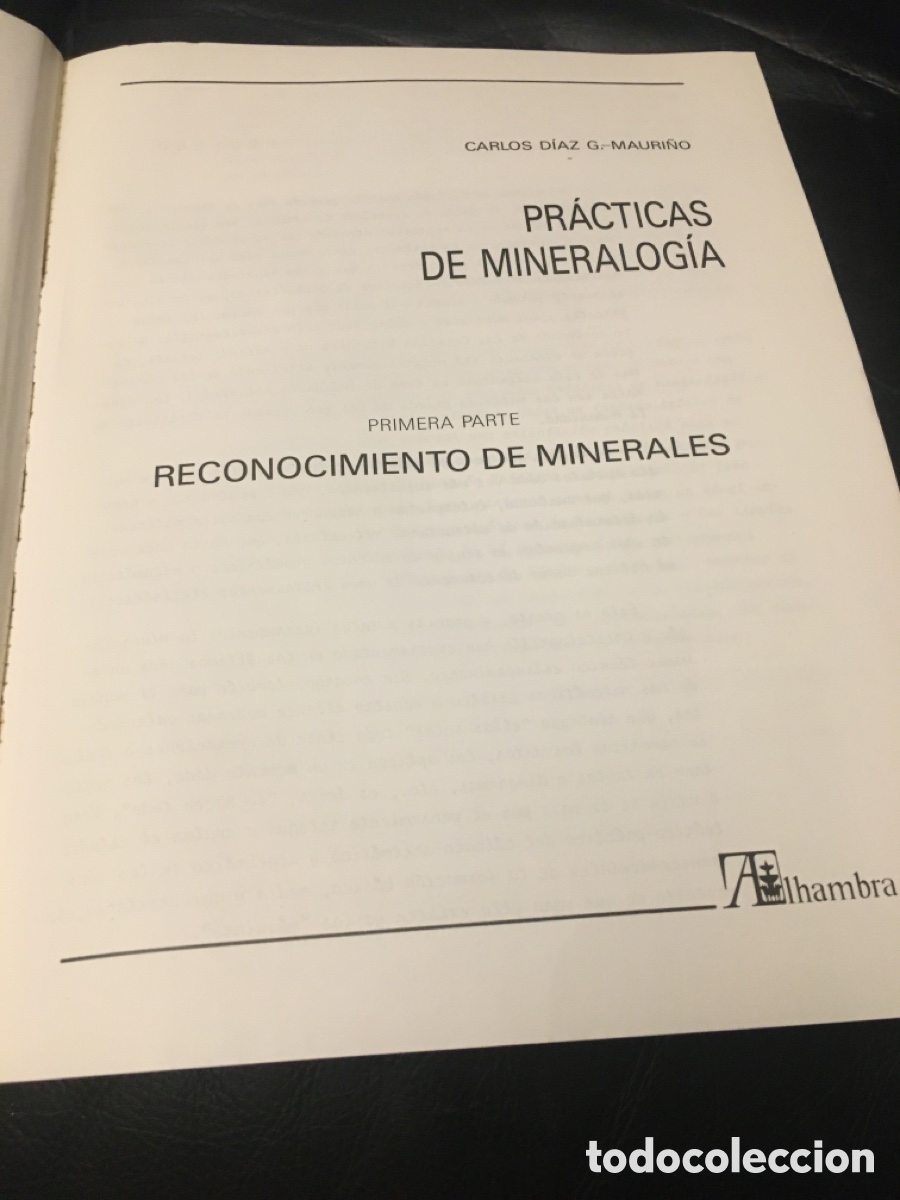 Libros de segunda mano: Pr&aacute;cticas de mineralog&iacute;a - C Diaz Mauri&ntilde;o - Foto 2