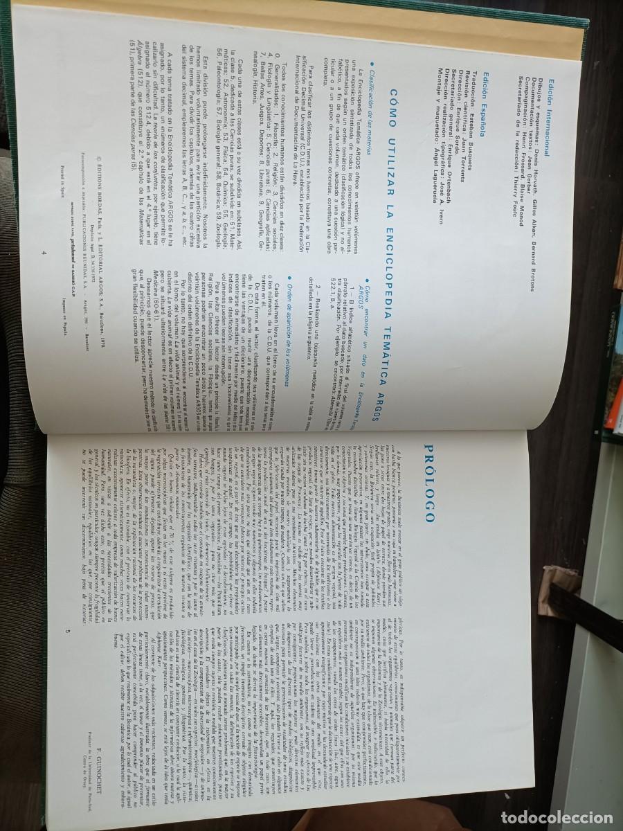 Libros de segunda mano: Bot&aacute;nica. Argos Enciclopedia Tem&aacute;tica - Foto 3
