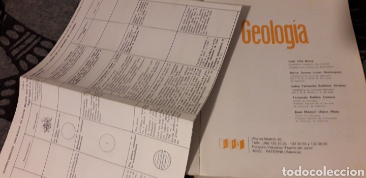 Libros de segunda mano: GEOLOG&Iacute;A, CURSO DE ORIENTACI&Oacute;N UNIVERSITARIA, - Foto 2