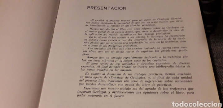 Libros de segunda mano: GEOLOG&Iacute;A, CURSO DE ORIENTACI&Oacute;N UNIVERSITARIA, - Foto 3