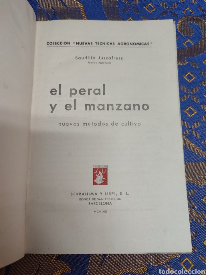 Libros de segunda mano: El Peral y el Manzano Baudilio Juscafresa - Foto 6