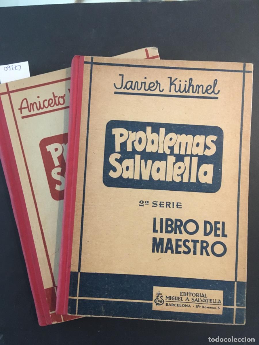 Libros de segunda mano de ciencias: PROBLEMAS SALVATELLA, ANICETO VILLAR, 1 Y 2 SERIE - Foto 1