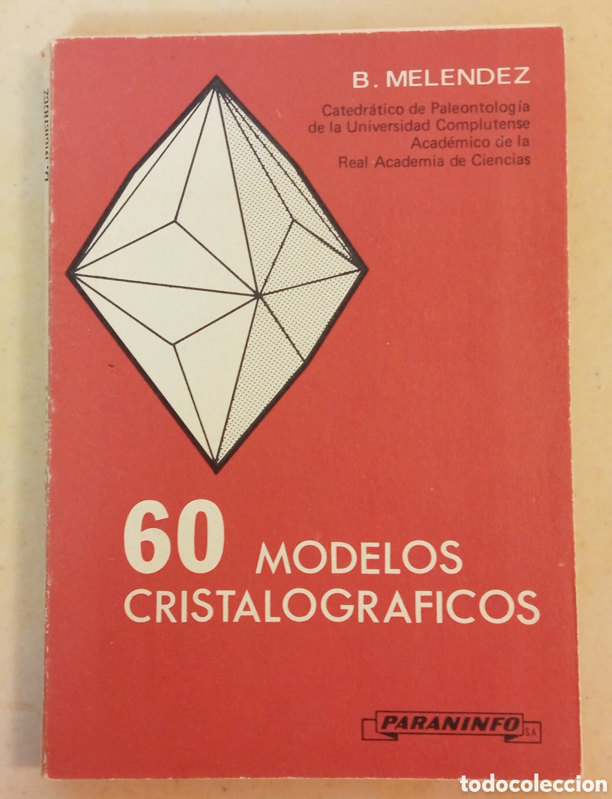 Libros de segunda mano de ciencias: 60 Modelos cristalograficos. Mel&eacute;ndez - Foto 1