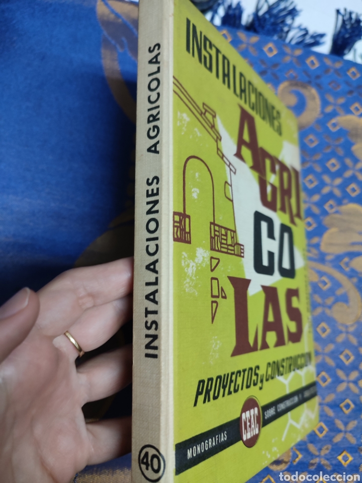 Libros de segunda mano: Instalaciones agr&iacute;colas Proyectos y construcci&oacute;n Luis Mart&iacute;nez P&eacute;rez - Foto 2