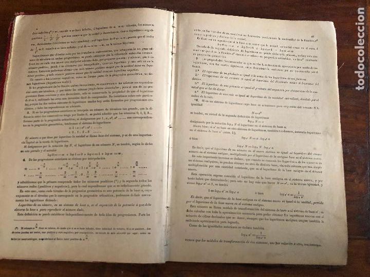 Libros de segunda mano de ciencias: TABLA DE LOGARITMOS, EUSEBIO S&Aacute;NCHEZ RAMOS, LOGRO&Ntilde;O, IMP. Y LIB. MERINO, 1892 - Foto 7