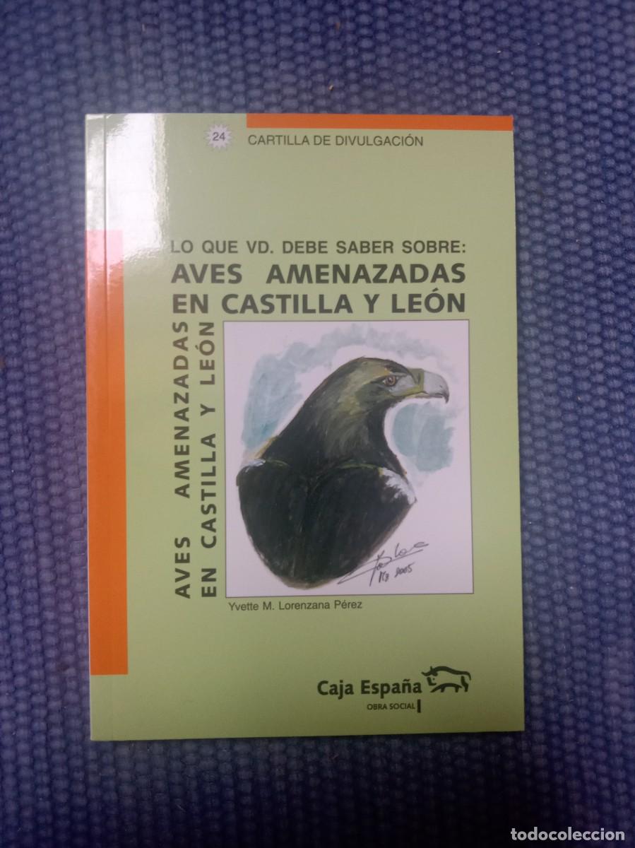 Libros de segunda mano: Aves amenazadas en Castilla y Le&oacute;n - Foto 1