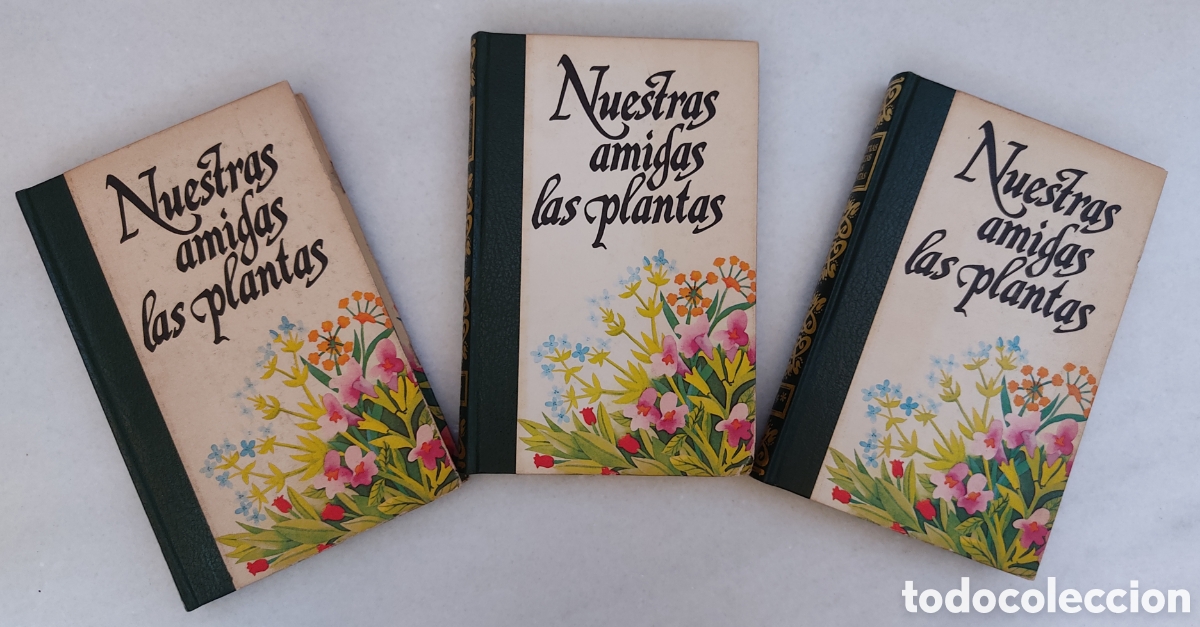 Libros de segunda mano: Nuestras amigas las plantas 3 tomos 1977 - Foto 1