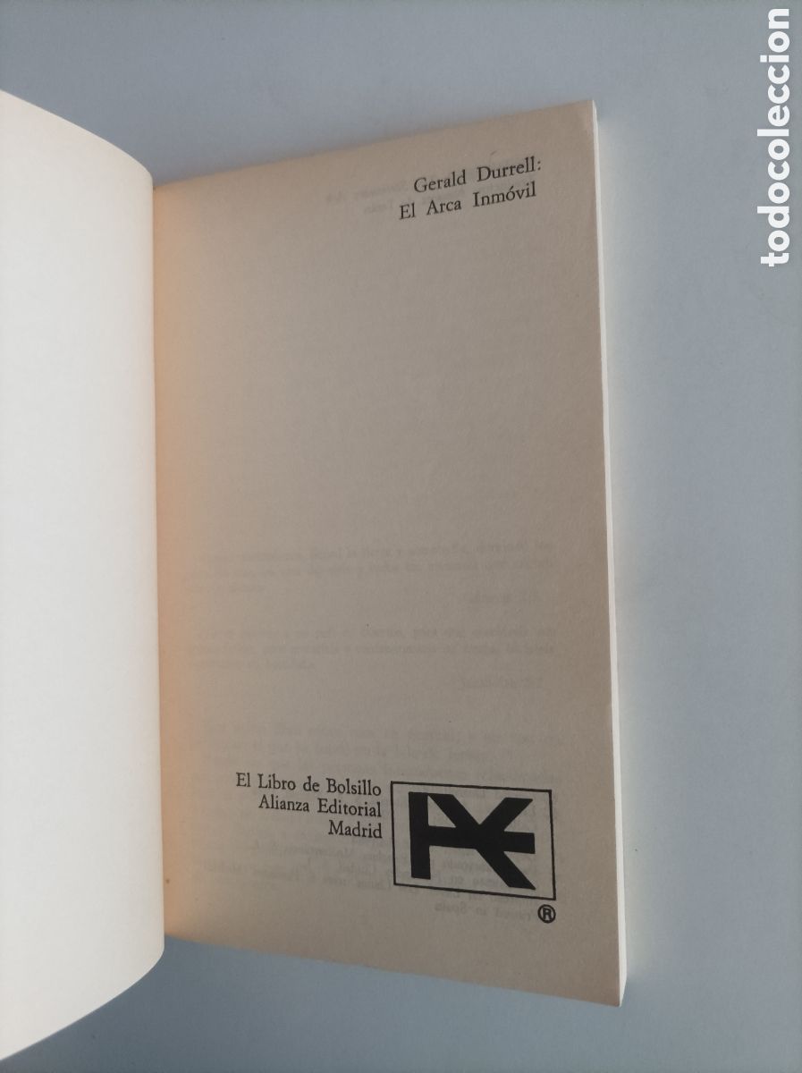 Libros de segunda mano: El arca inm&oacute;vil / Gerald Durrell - Foto 2