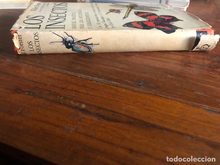 Libros de segunda mano: LOS INSECTOS. WALTER FORSTER. OMEGA 1969. - Foto 3