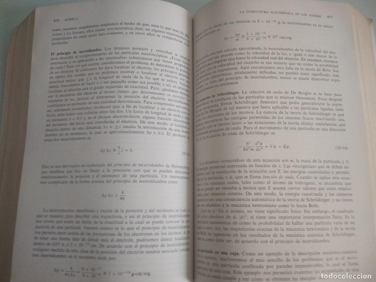 Libros de segunda mano de ciencias: Libro Quimica curso universitario Mahan - Foto 8