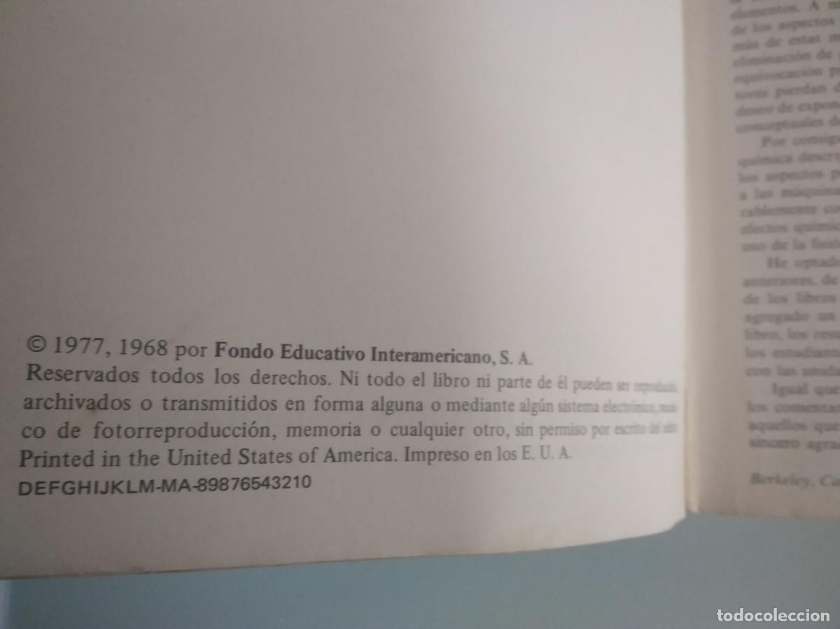 Libros de segunda mano de ciencias: Libro Quimica curso universitario Mahan - Foto 10
