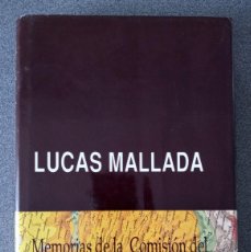 Libros de segunda mano: MEMORIAS DE LA COMISIÓN DEL MAPA GEOLÓGICO DE ESPAÑA LUCAS MALLADA. Lote 370385576