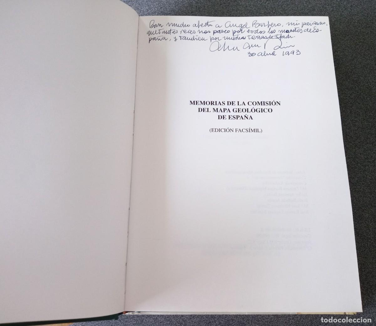 Libros de segunda mano: Memorias De La Comisi&oacute;n Del Mapa Geol&oacute;gico De Espa&ntilde;a Lucas Mallada - Foto 3