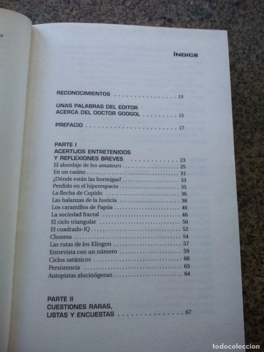 Libros de segunda mano de ciencias: EL PRODIGIO DE LOS NUMEROS -- CLIFFORD A. PICKOVER -- RBA 2007 -- - Foto 3