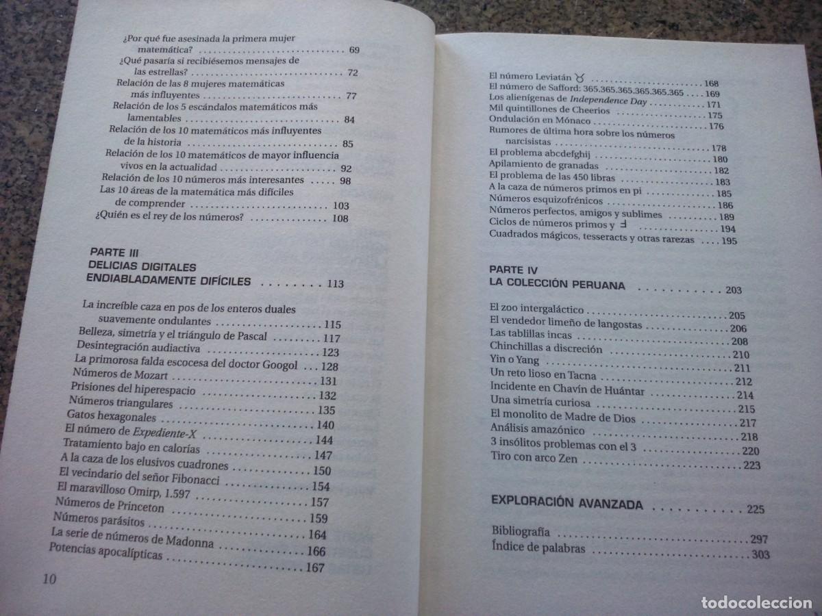Libros de segunda mano de ciencias: EL PRODIGIO DE LOS NUMEROS -- CLIFFORD A. PICKOVER -- RBA 2007 -- - Foto 4