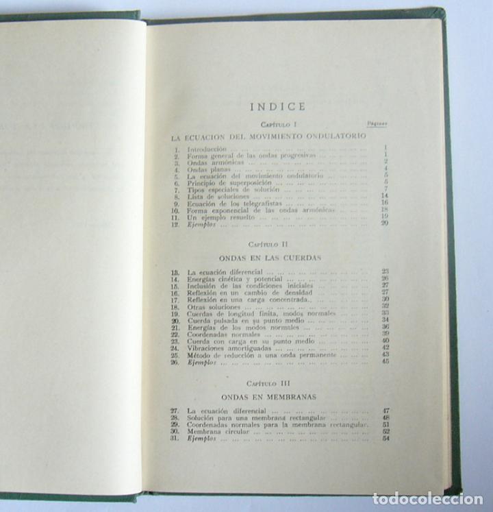 Libros de segunda mano de ciencias: ONDAS - EXPOSICION MATEMATICA DE LOS TIPOS MAS COMUNES DE MOVIMIENTO ONDULATORIO - C. A. COULSON - Foto 4