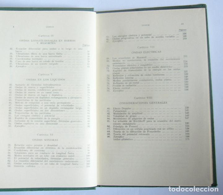 Libros de segunda mano de ciencias: ONDAS - EXPOSICION MATEMATICA DE LOS TIPOS MAS COMUNES DE MOVIMIENTO ONDULATORIO - C. A. COULSON - Foto 5