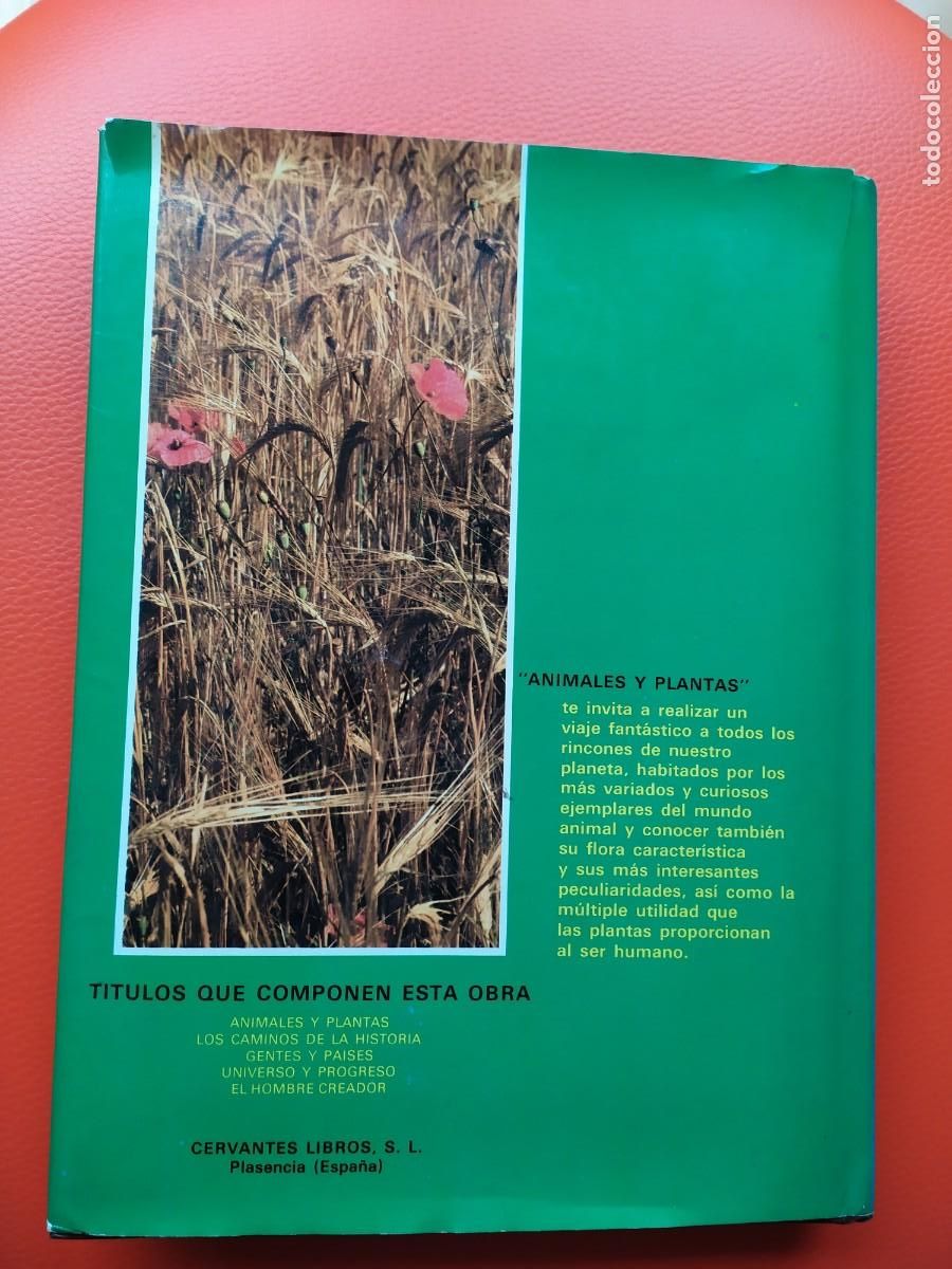 Libros de segunda mano: ANIMALES Y PLANTAS, 1977. LIBROS CERVANTES,PLASENCIA. - Foto 3