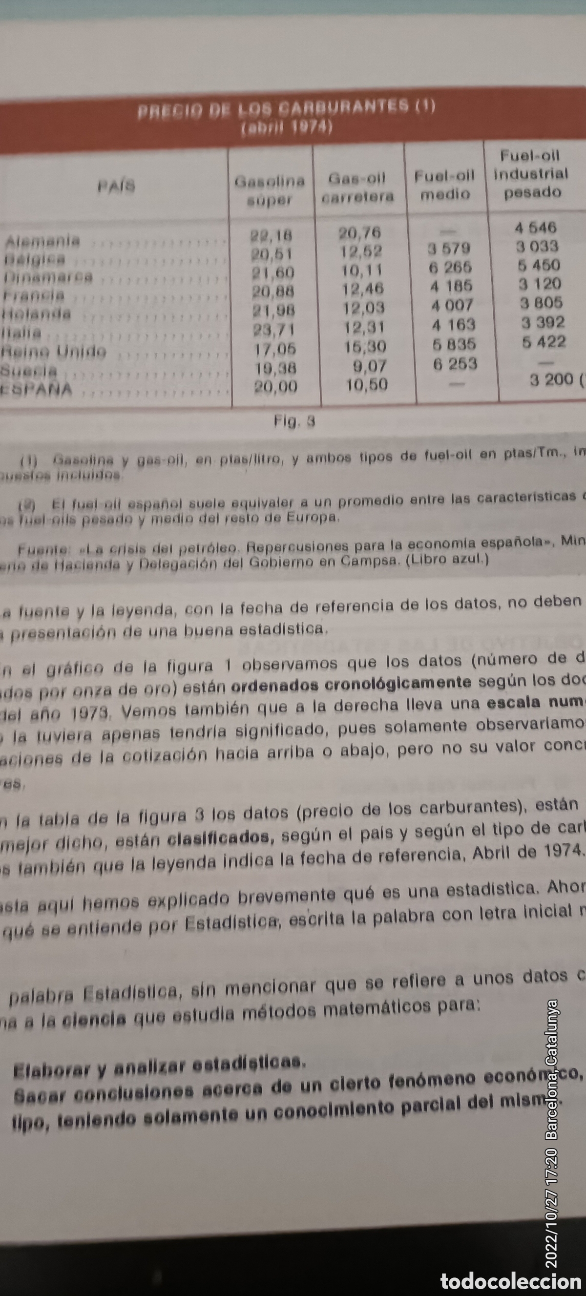 Libros de segunda mano de ciencias: Estad&iacute;stica Informaci&oacute; 1er grado F.P. tecniban - Foto 3