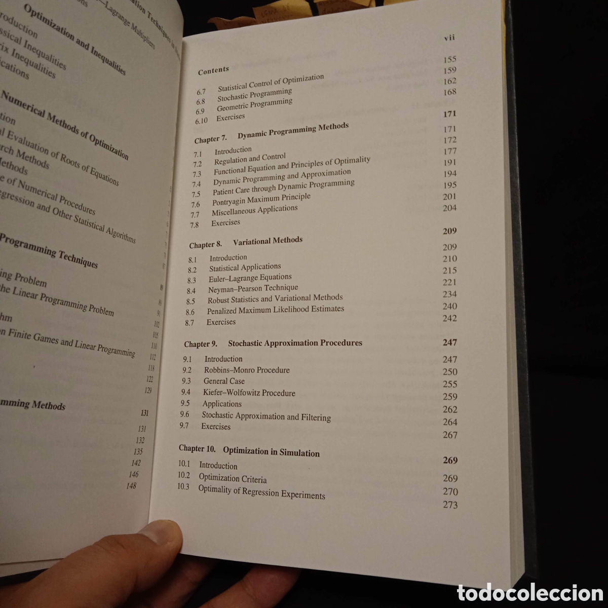 Libros de segunda mano de ciencias: OPTIMIZATION TECHNIQUES IN STATISTICS - JAGDISH S RUSTAGI - ACADEMIC PRESS 1994 #7333 - Foto 5