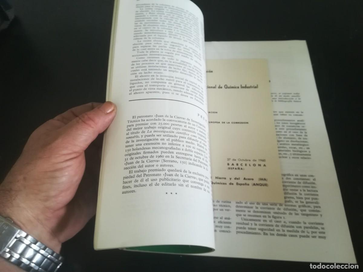 Libros de segunda mano de ciencias: QUIMICA E INDUSTRIA, REVISTA / / AQ902 - Foto 6