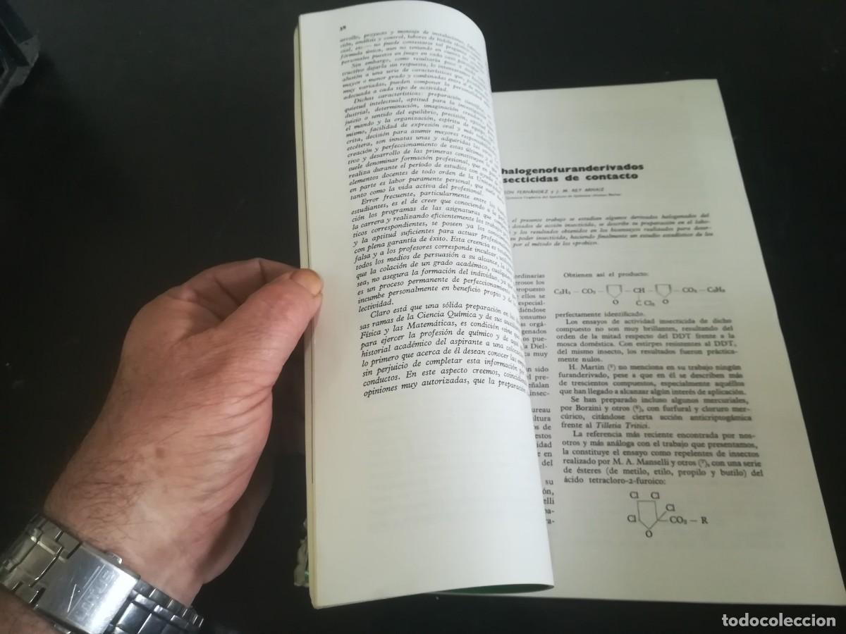 Libros de segunda mano de ciencias: QUIMICA E INDUSTRIA, REVISTA / / AQ902 - Foto 7