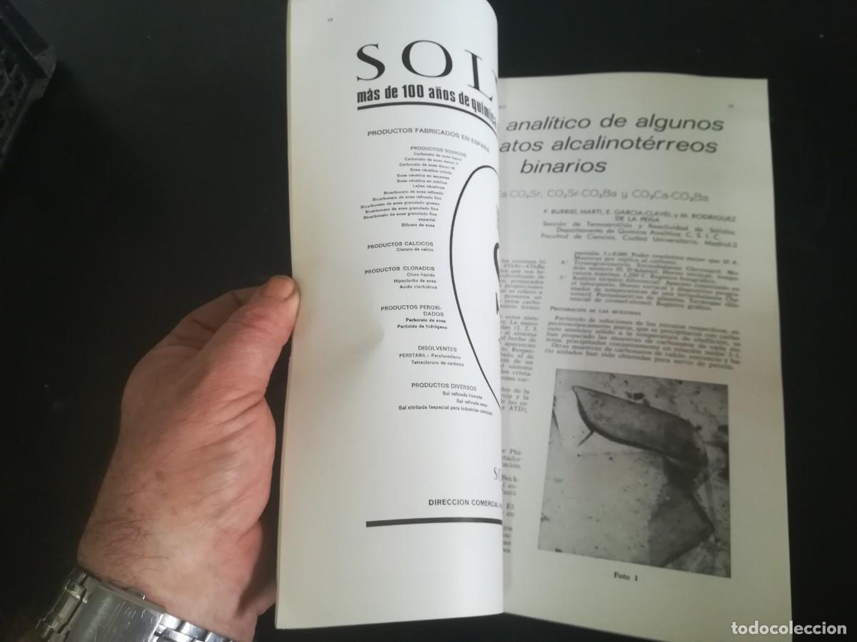Libros de segunda mano de ciencias: QUIMICA E INDUSTRIA, REVISTA / NUMERO 2 DE 1971 / AQ902 - Foto 8