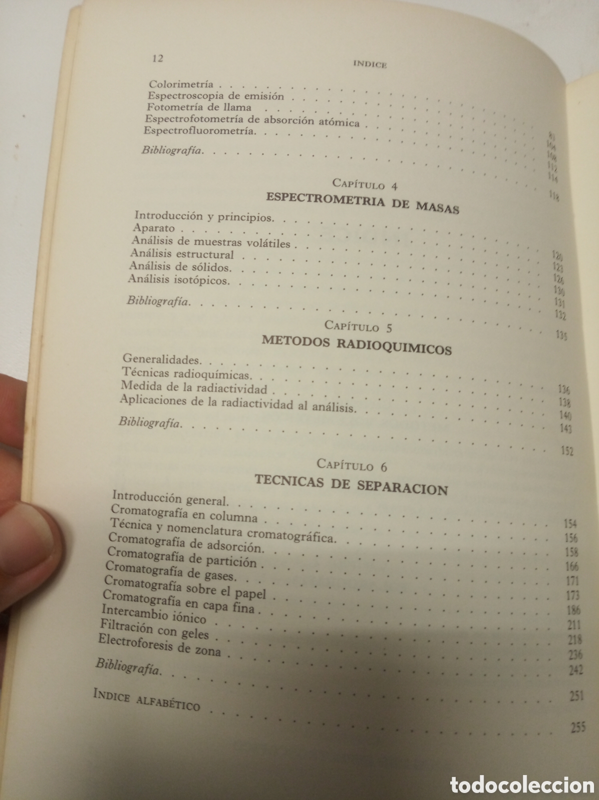 Libros de segunda mano de ciencias: Analisis qu&iacute;mico 1970 - Foto 5
