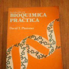 Libros de segunda mano de Ciencias: INTRODUCCION A LA BIOQUIMICA PRACTICA. Lote 371678696