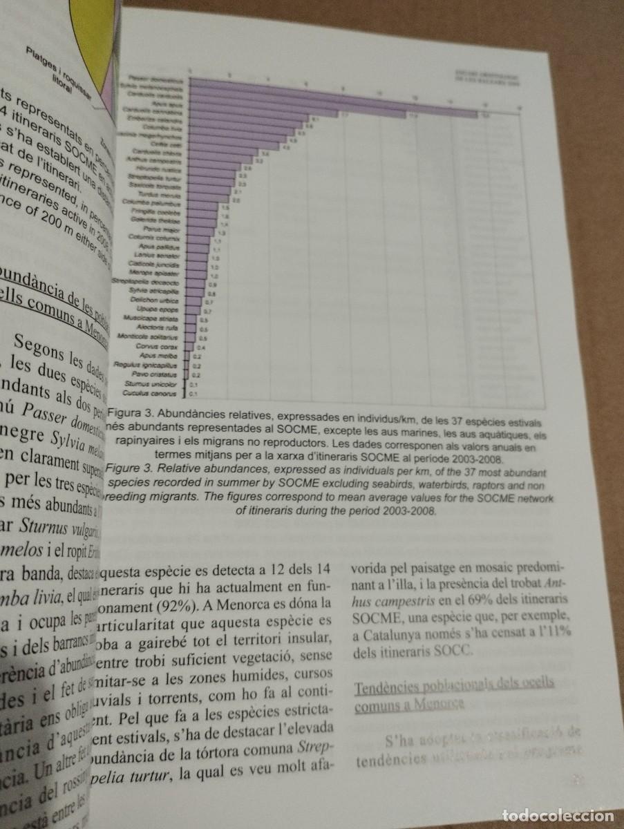 Libros de segunda mano: ANUARI ORNITOL&Ograve;GIC DE LES BALEARS, ANY 2009. VOLUM 24 - Foto 7