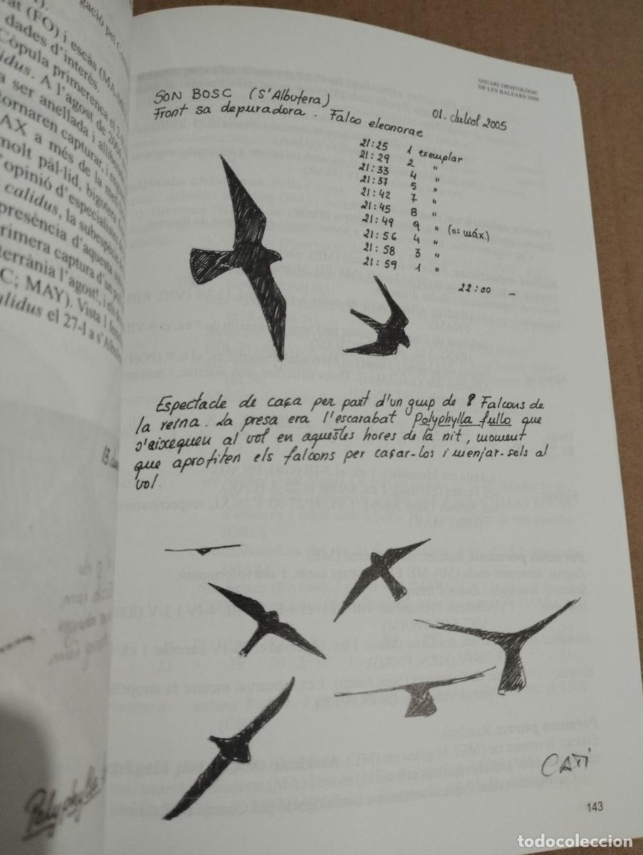 Libros de segunda mano: ANUARI ORNITOL&Ograve;GIC DE LES BALEARS, ANY 2006. VOLUM 21 - Foto 2