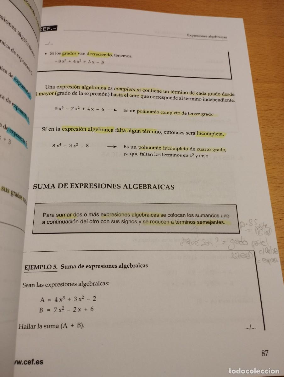 Libros de segunda mano de ciencias: INTRODUCCI&Oacute;N A LAS MATEM&Aacute;TICAS (MAR&Iacute;A MACH&Iacute;N / RICARDO GUTI&Eacute;RREZ) CEF - Foto 5