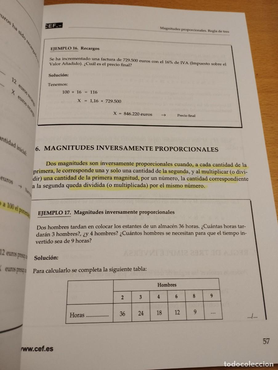 Libros de segunda mano de ciencias: INTRODUCCI&Oacute;N A LAS MATEM&Aacute;TICAS (MAR&Iacute;A MACH&Iacute;N / RICARDO GUTI&Eacute;RREZ) CEF - Foto 7