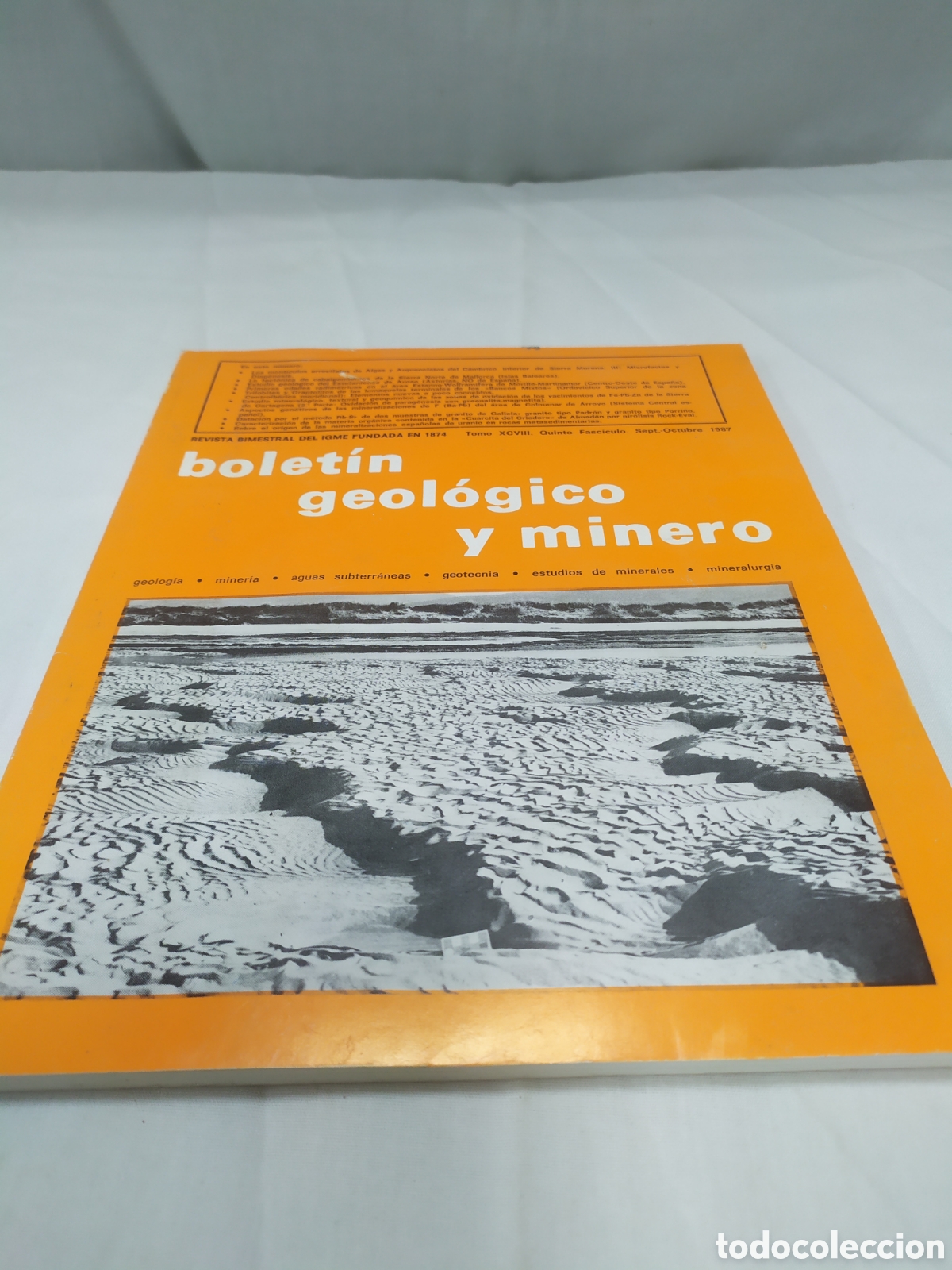 Libros de segunda mano: Bolet&iacute;n geol&oacute;gico y minero - Foto 1