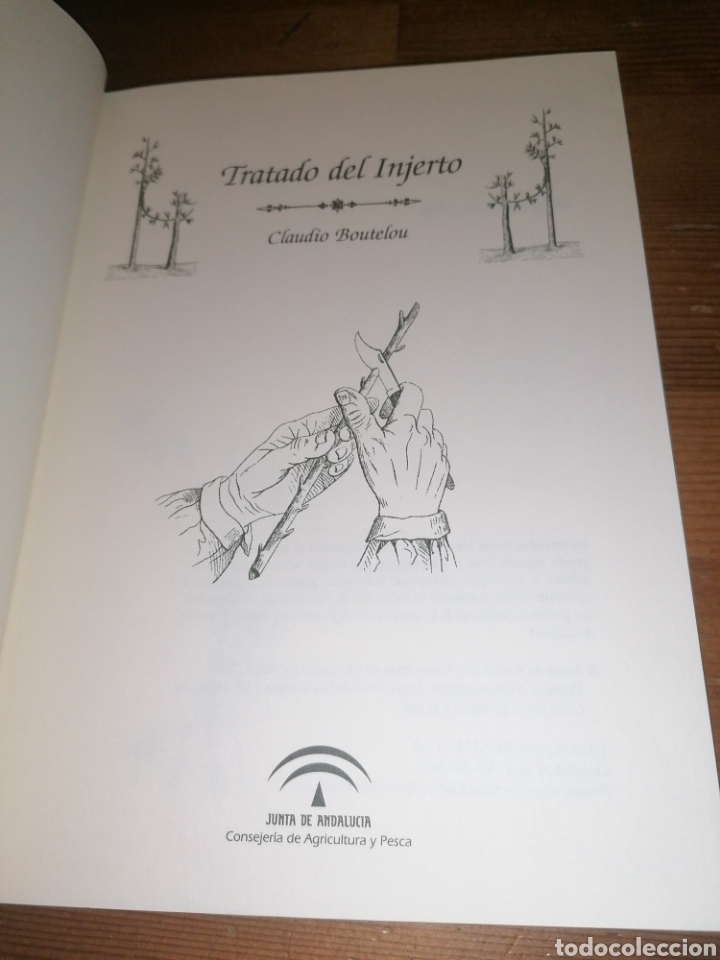 Libros de segunda mano: TRATADO DEL INJERTO - Claudio Boutelou - Foto 2