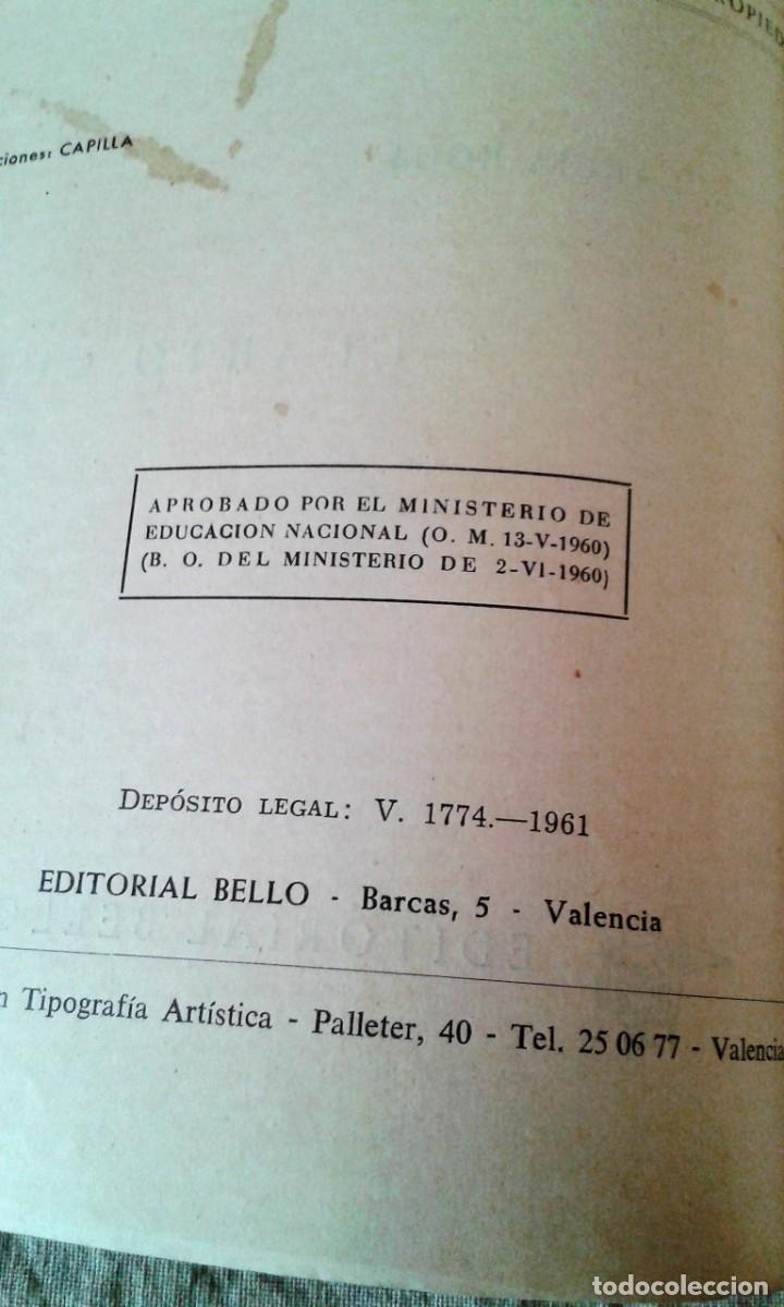 Libros de segunda mano de ciencias: CURSO 4&ordm; MATEM&Aacute;TICAS GARCIA ROCA 1961 - Foto 4