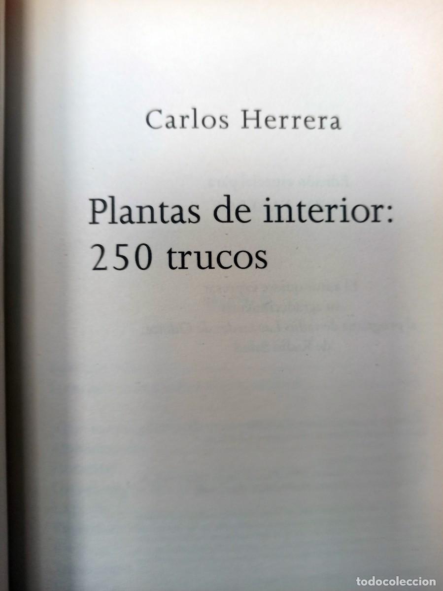 Libros de segunda mano: PLANTAS DE INTERIOR: 250 TRUCOS - Foto 2