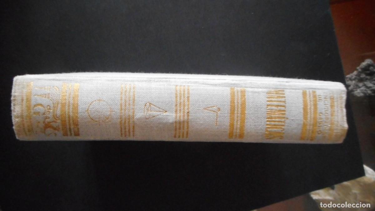 Libros de segunda mano de ciencias: MATEM&Aacute;TICAS / A&Ntilde;O 1961 - Foto 2