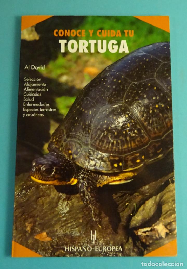Libros de segunda mano: CONOCE Y CUIDA TU TORTUGA. AL DAVID. EDIT. HISPANO EUROPEA 1994 - Foto 1