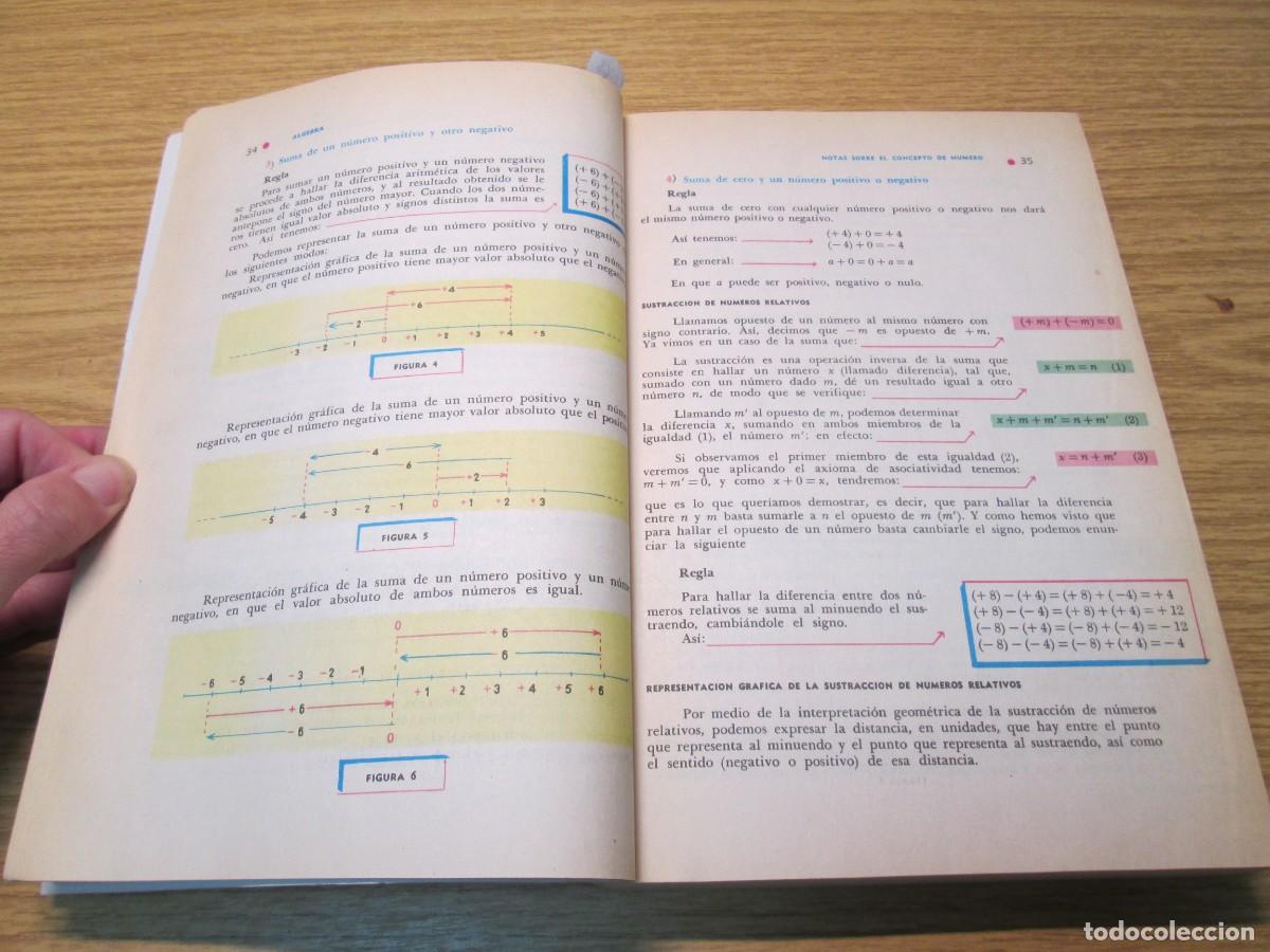 Libros de segunda mano de ciencias: ALGEBRA. AURELIO BALDOR. CON GRAFICOS Y 6523 EJERCICIOS Y PROBLEMAS CON RESPUESTAS. 1992 - Foto 6