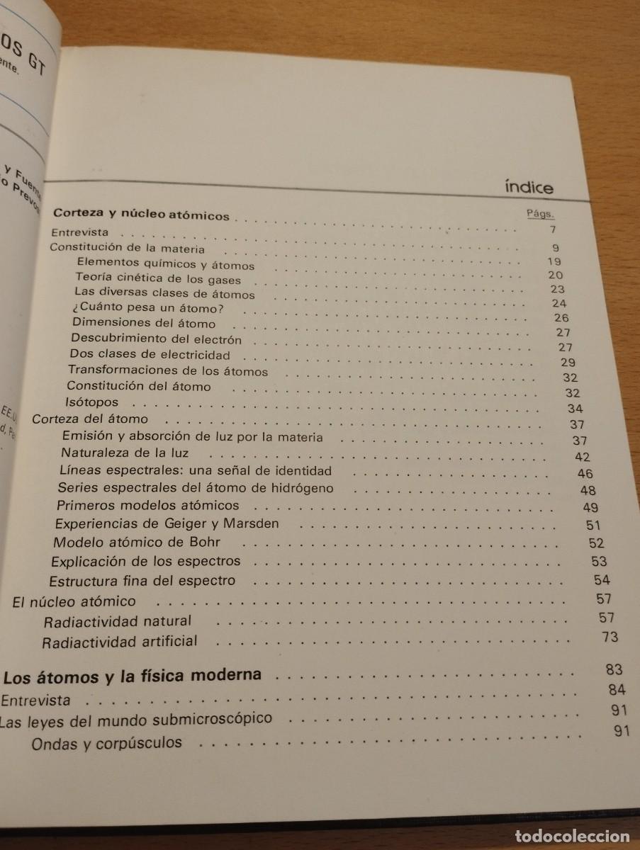 Libros de segunda mano de ciencias: LOS &Aacute;TOMOS (BIBLIOTECA SALVAT DE GRANDES TEMAS) - Foto 3
