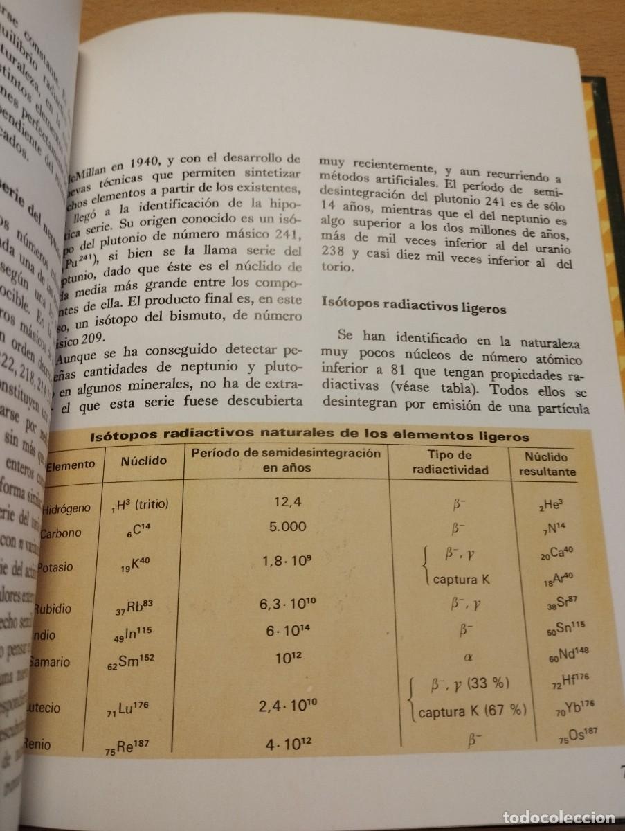 Libros de segunda mano de ciencias: LOS &Aacute;TOMOS (BIBLIOTECA SALVAT DE GRANDES TEMAS) - Foto 8